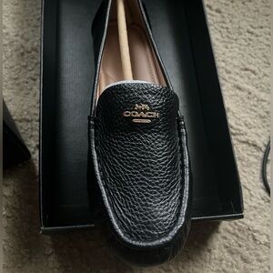 Coach Leather Marley driver shoes for women
